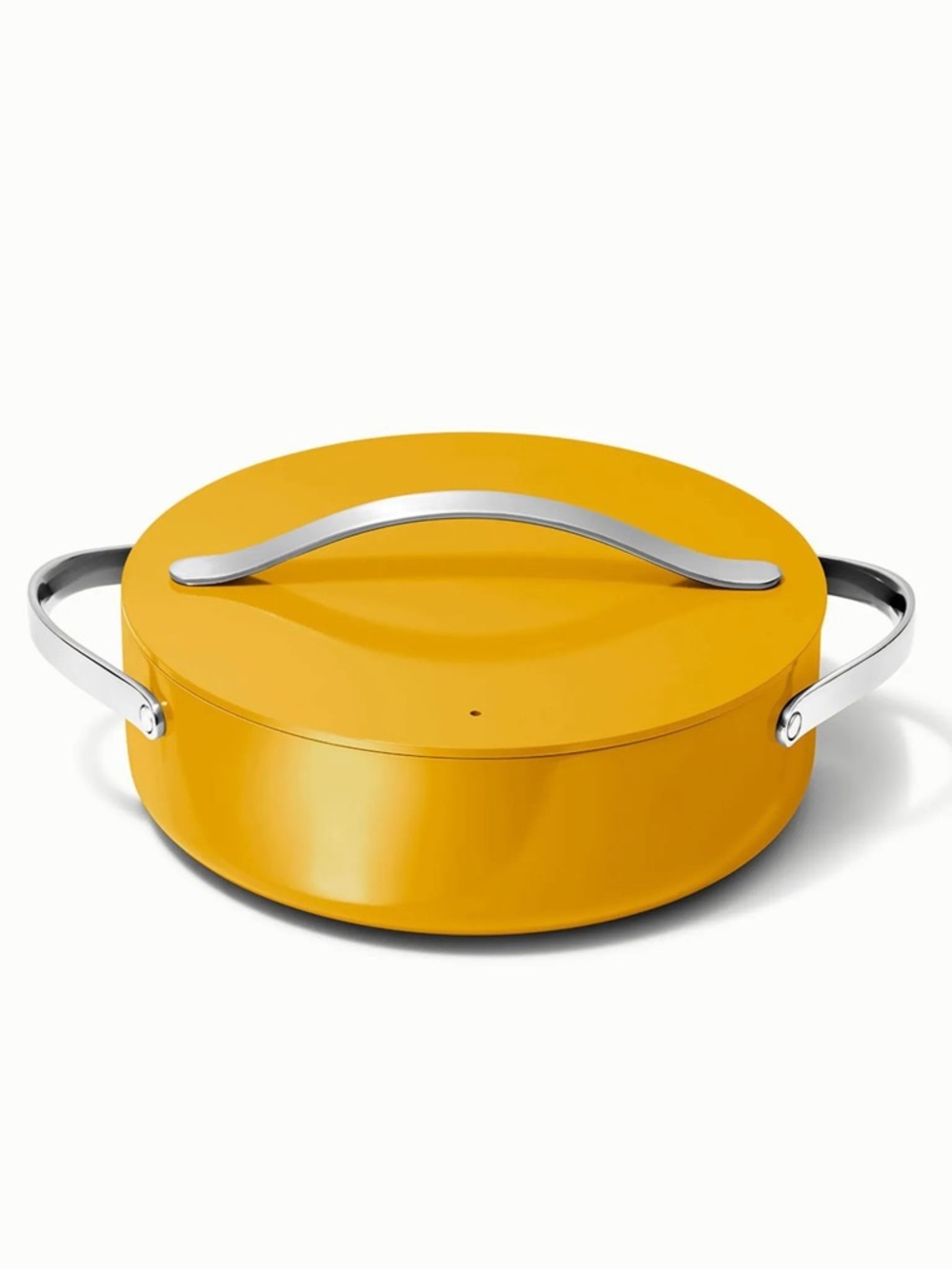 Caraway Marigold 6 qt Non-Stick Ceramic Rondeau Pot With Lid